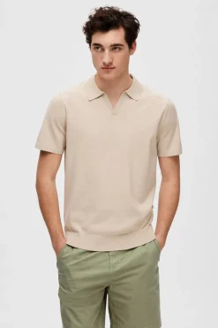 SELECTED HOMME SLHTELLER SS KNIT POLO