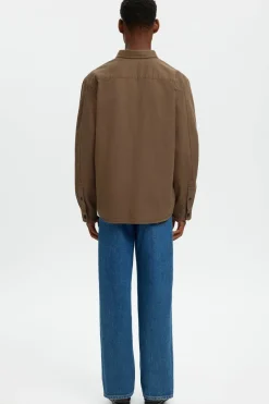 SELECTED HOMME SLHTRAVIS TWILL OVERSHIRT LS NOOS