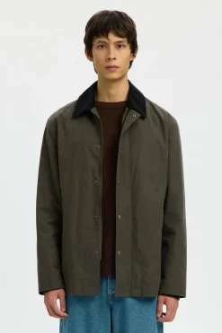 SELECTED HOMME SLHWALTER WAXED COTTON 2.0 JKT NOOS