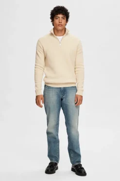 SLHDANE - Rullekrave med half zip
