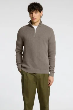 SLHDANE - Rullekrave med half zip
