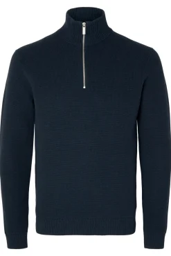 SLHDANE - Rullekrave med half zip