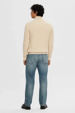 SLHDANE - Rullekrave med half zip
