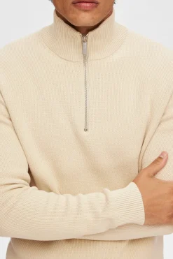 SLHDANE - Rullekrave med half zip