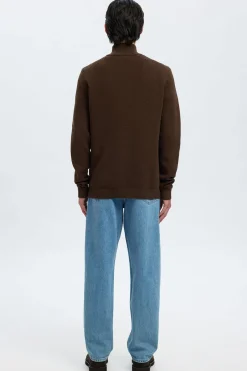 SLHDANE - Rullekrave med half zip
