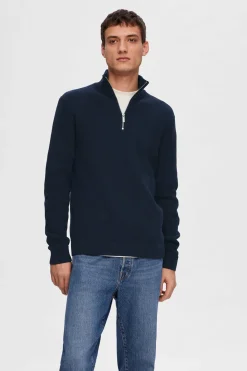 SLHDANE - Rullekrave med half zip