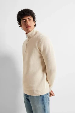 SLHDANE - Rullekrave med half zip