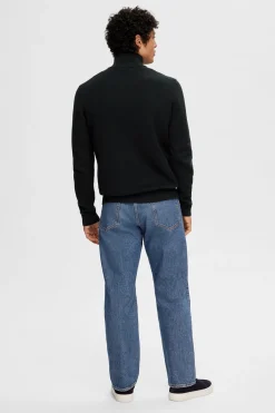 SLHDANE - Rullekrave med half zip
