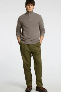 SLHDANE - Rullekrave med half zip