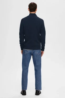 SLHDANE - Rullekrave med half zip