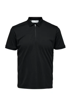 SLHFAVE - Polo med half zip