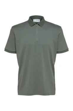 SLHFAVE - Polo med half zip
