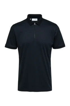 SLHFAVE - Polo med half zip
