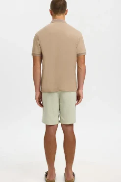 SLHFAVE - Polo med half zip