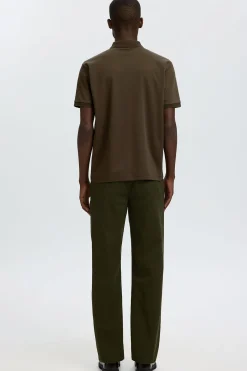 SLHFAVE - Polo med half zip