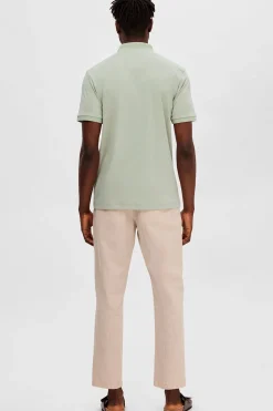 SLHFAVE - Polo med half zip