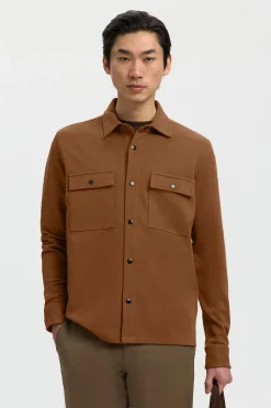 SLHJACKIE - Klassisk overshirt med brystlommer