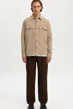 SLHJACKIE - Klassisk overshirt med brystlommer