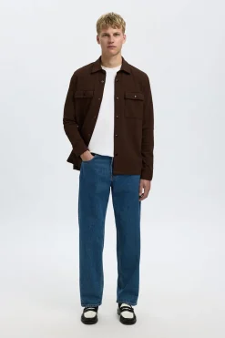 SLHJACKIE - Klassisk overshirt med brystlommer