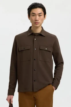 SLHJACKIE - Klassisk overshirt med brystlommer