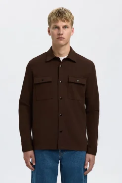 SLHJACKIE - Klassisk overshirt med brystlommer