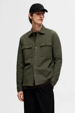SLHJACKIE - Klassisk overshirt med brystlommer