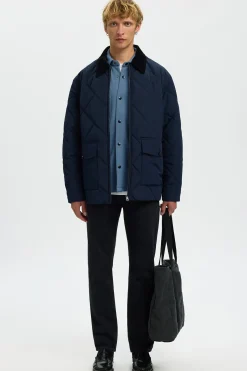 SLHJACKIE - Klassisk overshirt med brystlommer