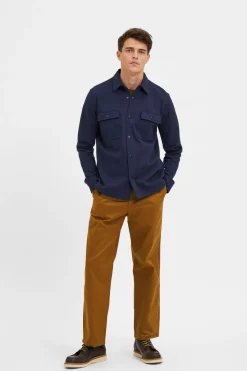 SLHJACKIE - Klassisk overshirt med brystlommer