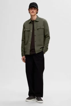 SLHJACKIE - Klassisk overshirt med brystlommer