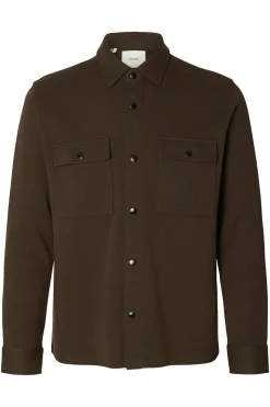 SLHJACKIE - Klassisk overshirt med brystlommer