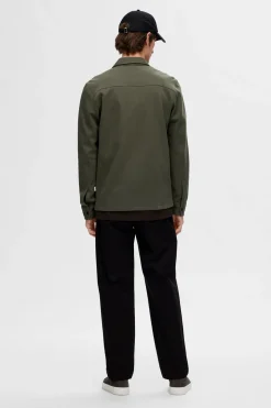 SLHJACKIE - Klassisk overshirt med brystlommer