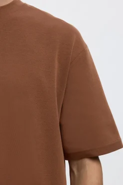 SLHLOOSEOSCAR - Boxy t-shirt med korte ærmer
