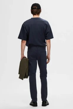SLHLOOSEOSCAR - Boxy t-shirt med korte ærmer
