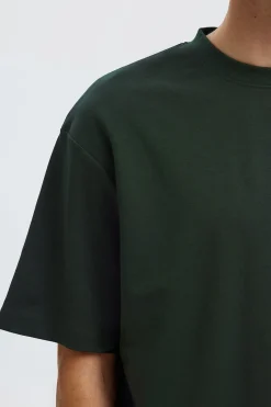 SLHLOOSEOSCAR - Boxy t-shirt med korte ærmer