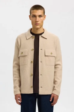 SLHNEALY - Overshirt i uld