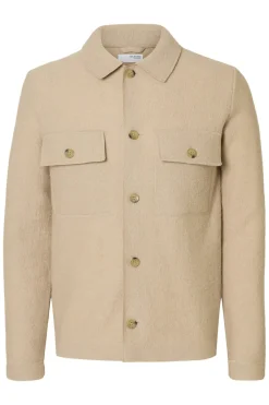 SLHNEALY - Overshirt i uld