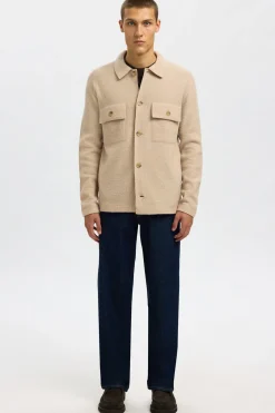 SLHNEALY - Overshirt i uld