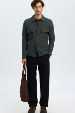 SLHNEALY - Overshirt i uld