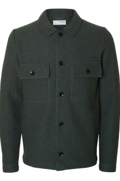 SLHNEALY - Overshirt i uld