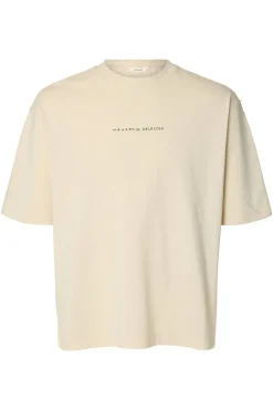 SLHRELAXNORMAN LICENSE - Kortærmet t-shirt med print på ryg