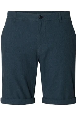 SLHSLIM-LUTON FLEX - Strækbare shorts med lommer