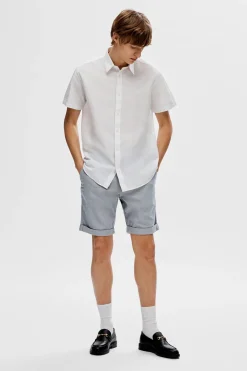 SLHSLIM-LUTON FLEX - Strækbare shorts med lommer