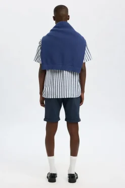 SLHSLIM-LUTON FLEX - Strækbare shorts med lommer