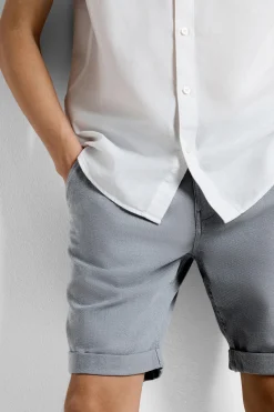 SLHSLIM-LUTON FLEX - Strækbare shorts med lommer
