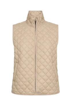 Soff - Let quiltet vest med lommer