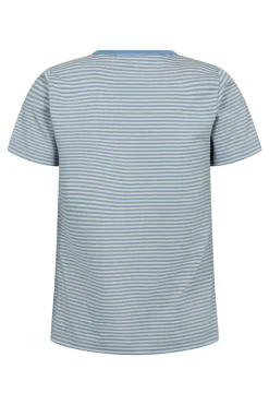 Sol - Stribet T-shirt med korte ærmer