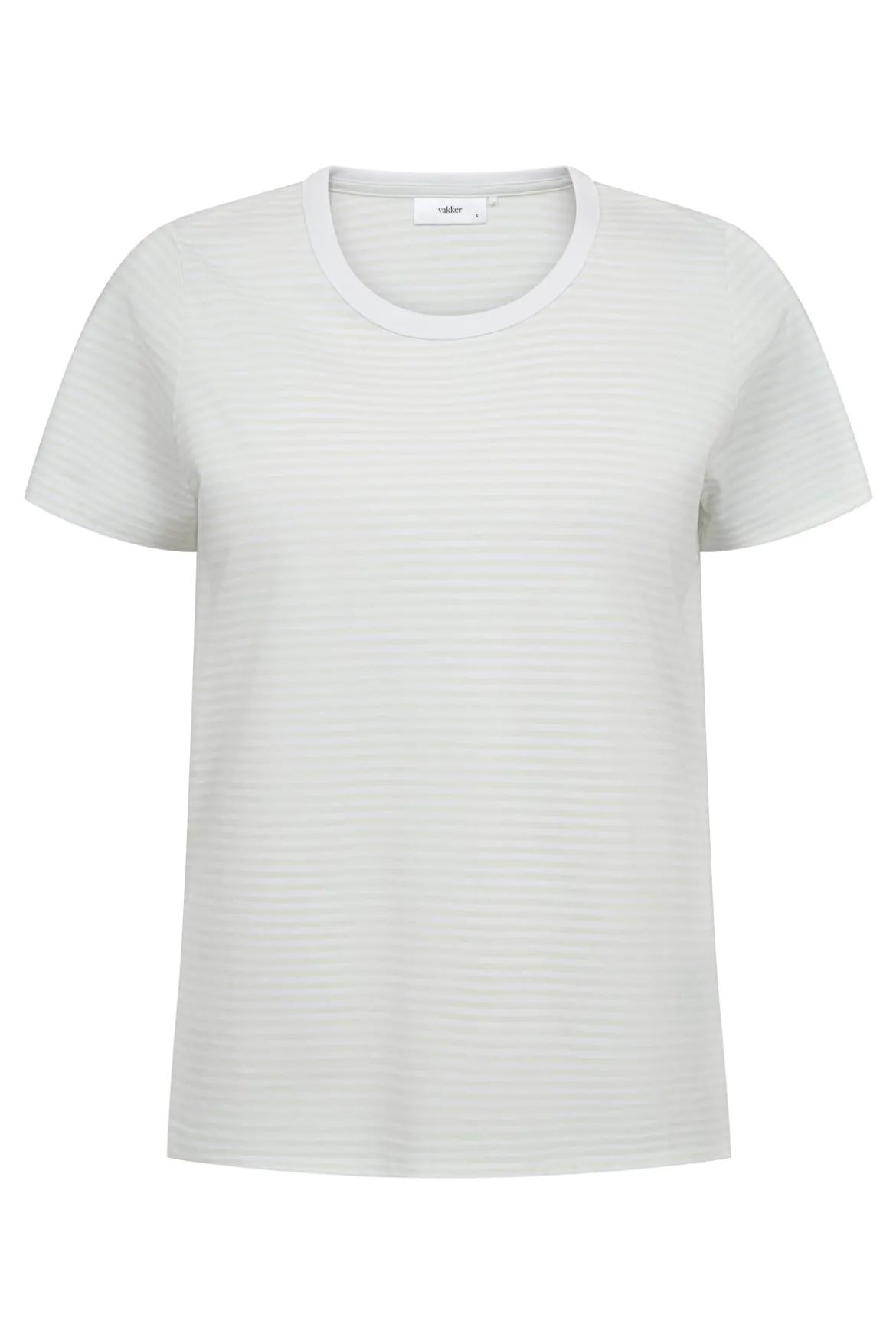 Sol - Stribet T-shirt med korte ærmer