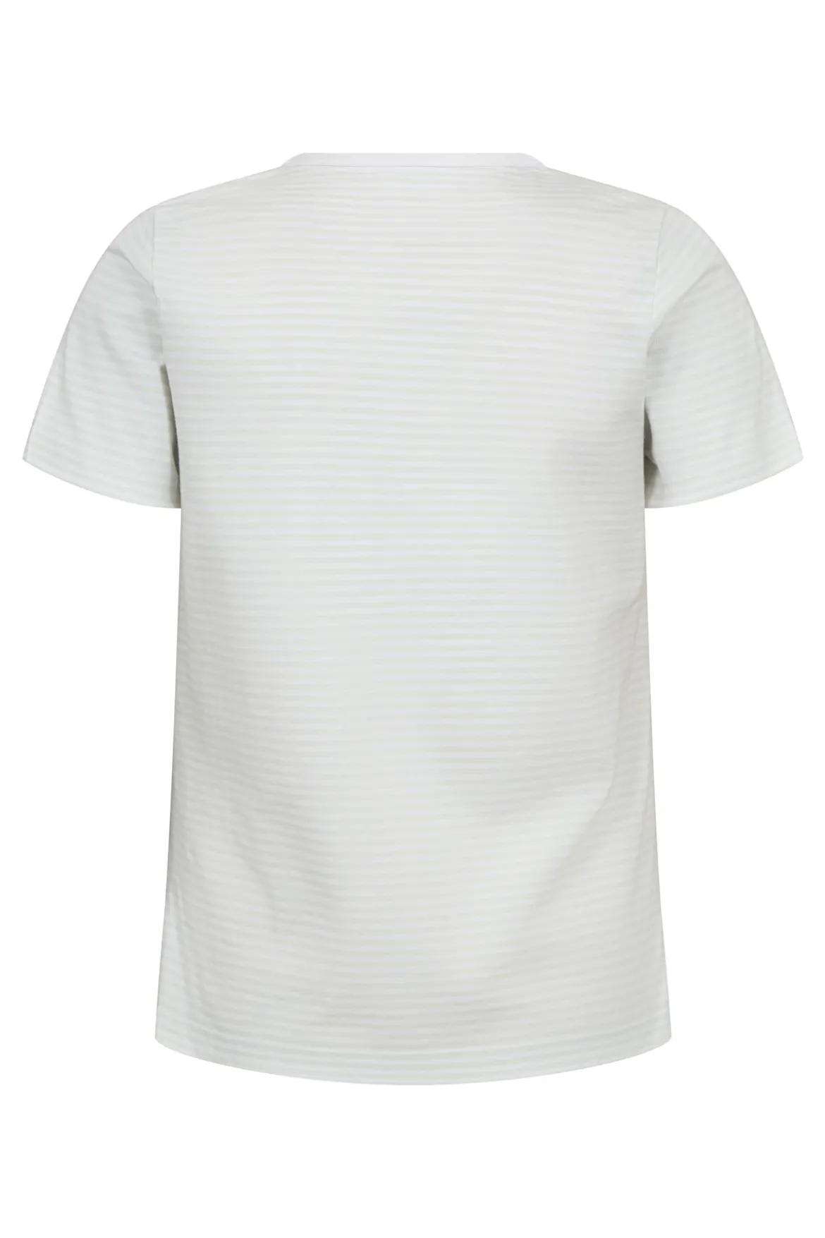 Sol - Stribet T-shirt med korte ærmer