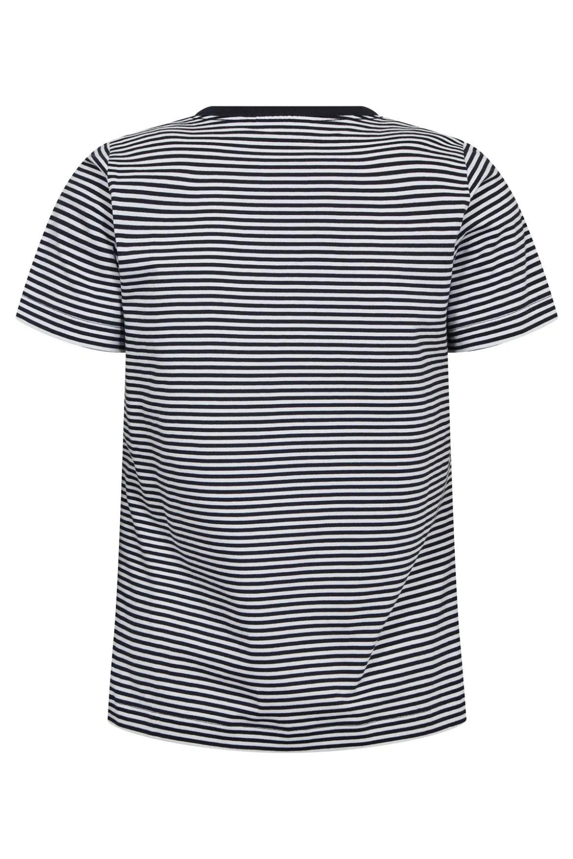 Sol - Stribet T-shirt med korte ærmer
