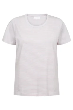 Sol - Stribet T-shirt med korte ærmer